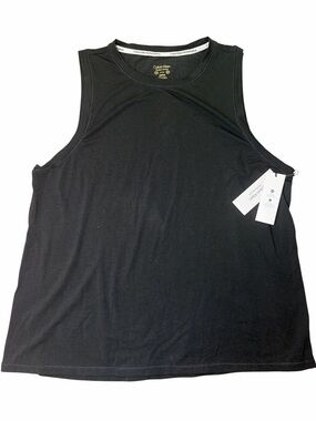 NWT CALVIN KLEIN Performance Black Sleeveless Tank Top T-Shirt